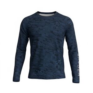 Spyder Black and Blue Camo Swimwear